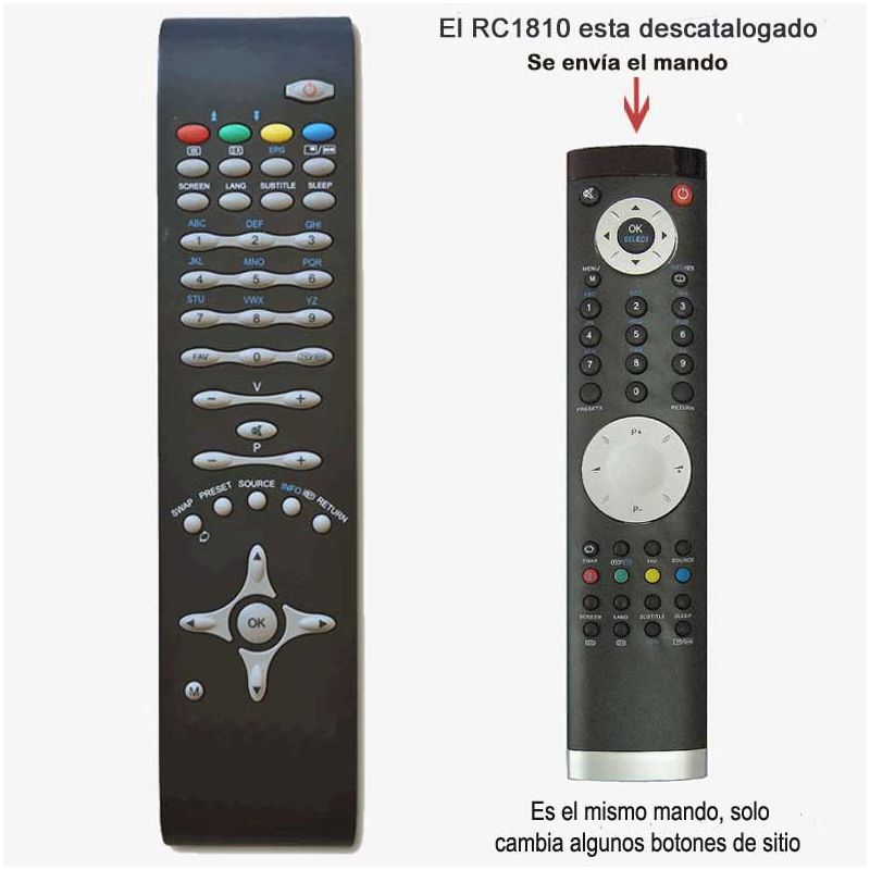 MANDO A DISTANCIA TELEVISOR OKI [RC3902] barato - Comprar online