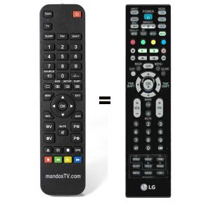 LG AKB75375608 Mando a Distancia para Smart TV Negro
