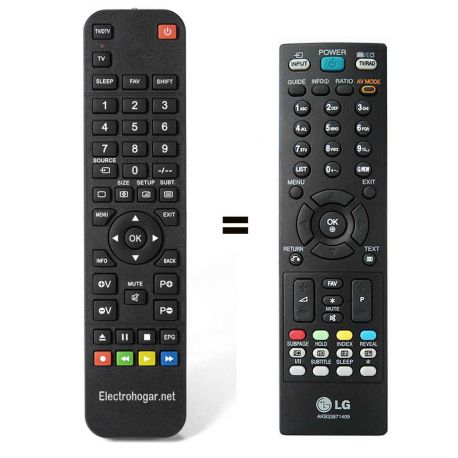 Mando a distancia portátil, mando a distancia de televisión ligero para LG  Smart TV Hugtrwg Para estrenar