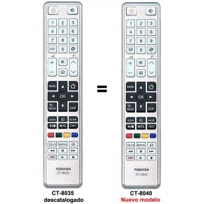 Mando TV Toshiba CT-90404 : : Electrónica